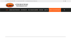 Desktop Screenshot of performance-feeds.com